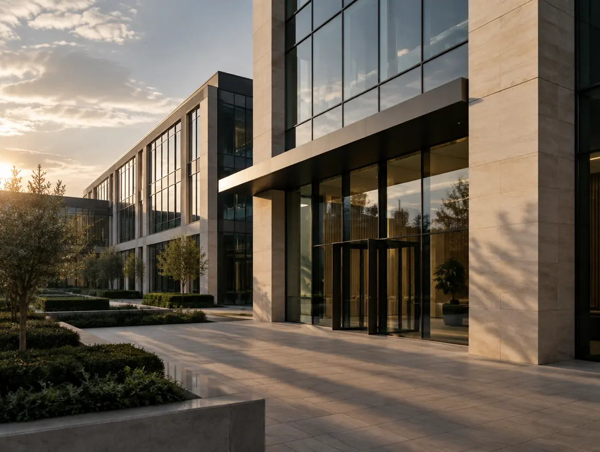 Immeuble tertiaire contemporain